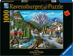 Ravensburger puzzle Benvenuti a Banff 1000 pezzi