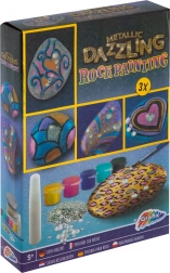Grafix pittura su sassi Metallic Dazzling – set creativo