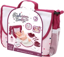 Set per la cura della bambola con borsa portatile e biberon