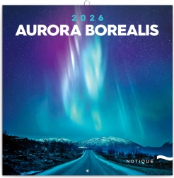 Calendario per appunti Aurora Boreale 2026