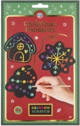 MOXY Set di immagini natalizie da grattare – 9 pz