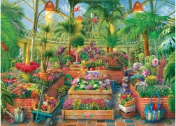 Puzzle Giardino in serra 1000 pezzi