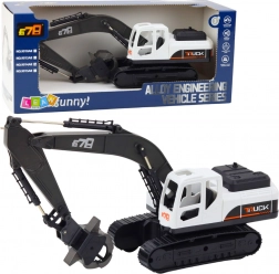 Escavatore Cingolato con Benna Rotante e Rotazione a 360°