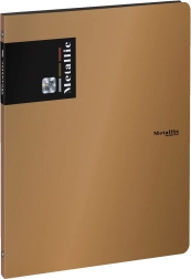 Raccoglitore A4 Metallico in rame