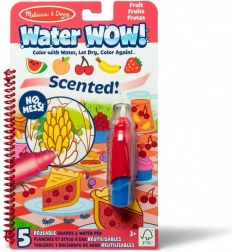 Libretto da colorare ad acqua Water WOW! profumato – frutta
