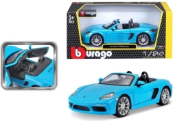 Bburago 1:24 Porsche 718 Boxster Blu
