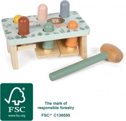 Panca martellante safari in legno small foot