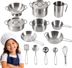 Accessori da cucina in acciaio inox Classic World EDU
