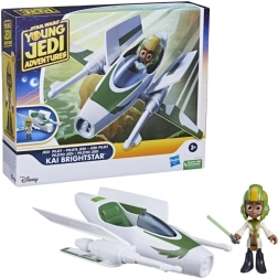 Star Wars veicolo Jedi Pilot con action figure e spada laser