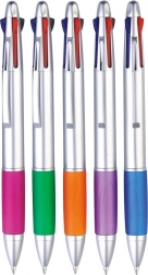 Penna a sfera con 4 colori