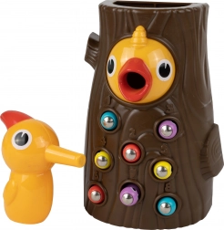 Gioco di abilità magnetico Picchio e vermicelli