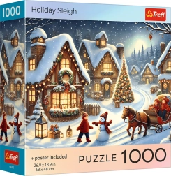 Puzzle Slitta delle Feste 1000 pezzi TREFL
