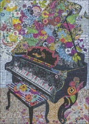 Puzzle HEYE Quilt Art: Pianoforte 1000 pezzi