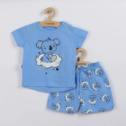 Pigiama estivo per bambini New Baby Dream blu