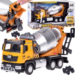 Betoniera con effetti sonori e luminosi