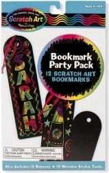 Set di segnalibri ScratchArt per incisione