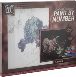 Pittura di diamanti fiore 40x50 cm