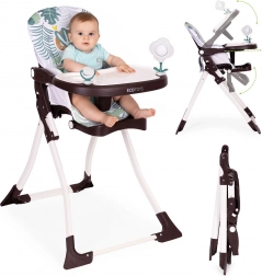 Seggiolone pieghevole con giochi ECOTOYS