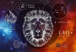 Puzzle Zodiaco Leone 250 Pezzi