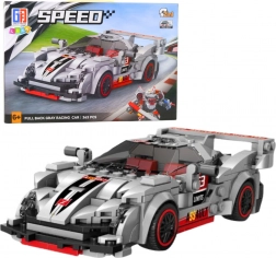 Set di costruzione auto e robot 2-in-1, 363 pezzi