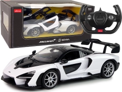 Auto R/C McLaren Senna Rastar 1:14 bianco con controllo remoto