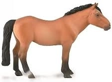 Collecta stallone mongolo Light Bay figurina