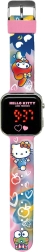 Orologio LED con calendario Hello Kitty