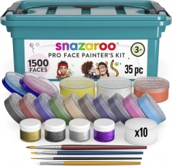 snazaroo box professionale per pittura del viso – set da 35 pezzi