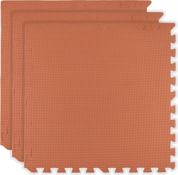 Tappetino in schiuma HUMBI 180 × 60, grandi puzzle impermeabili, sicuro, 3 pz, arancione