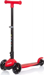 Monopattino Robby con luci LED Rosso