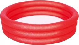 piscina gonfiabile per bambini rossa 122 × 25 cm Bestway con toppa di riparazione