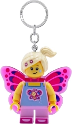 LEGO iconico portachiavi luminoso – ragazza farfalla