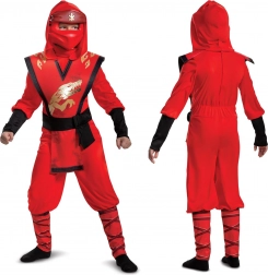 Costume per bambini LEGO NINJAGO Kai 7–8 anni (127–136 cm)