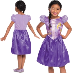 Costume Disney Rapunzel per bambina, abito viola