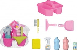 set di pulizia per bambini 9 pz con caddy e accessori