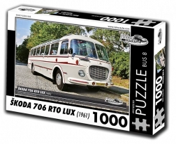Puzzle Auto d’epoca Škoda 706 RTO LUX – autobus 1961, 1000 pezzi