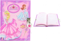 Quaderno per principesse con lucchetto e chiavette
