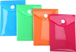 Cartellina con bottone a pressione 11,5 × 8 cm