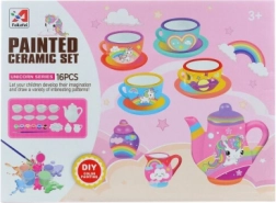 Set da tè da dipingere con unicorni