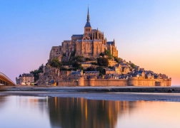 Puzzle Mont-Saint-Michel, Francia 500 pezzi BLUEBIRD