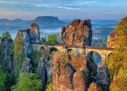 Puzzle Ponte di roccia Bastei 500 pezzi