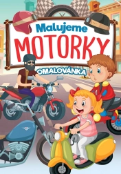 Coloriamo le moto – libro da colorare per bambini