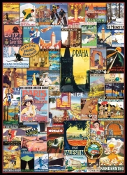 Puzzle Poster di Viaggio 1000 pezzi EUROGRAPHICS