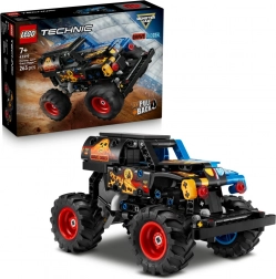 Lego Technic Monster Jam Grave Digger fuoco e ghiaccio – monster truck a retrocarica (7+)