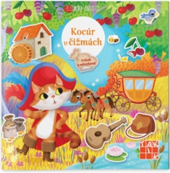 Il gatto con gli stivali – storia con adesivi