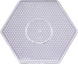 Sagoma per perline da stirare – grande esagono - 1 pezzo
