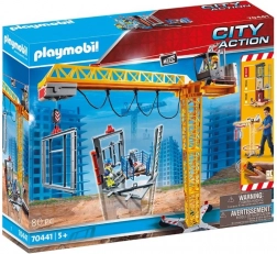 Playmobil City Action gru telecomandata con operai