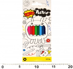 Pastelli esagonali 12 pz