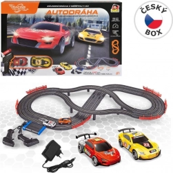 pista elettrica Racing Collection con 2 auto e controller, lunghezza del tracciato 440 cm