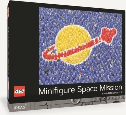 Puzzle LEGO minifigure missione spaziale 1000 pezzi di Chronicle Books